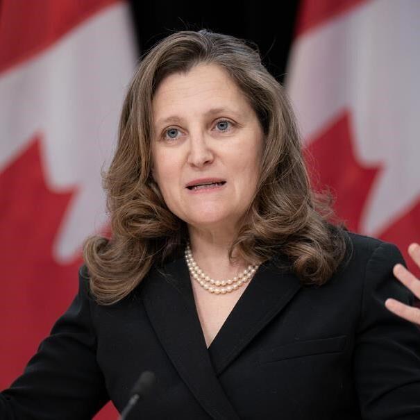 Alcohol excise tax capped at 2 per cent for two more years, Freeland announces
